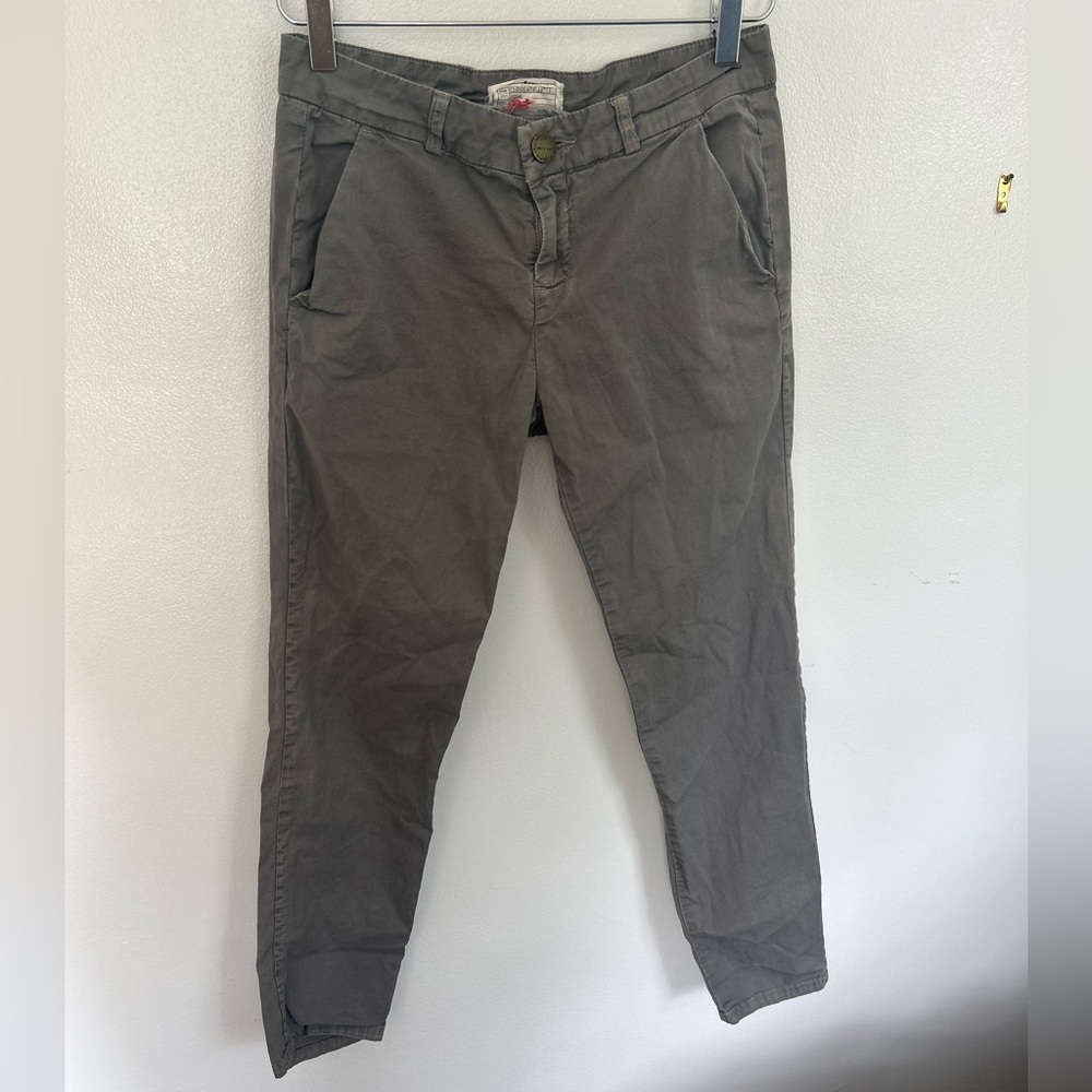 NWOT Current/Elliot Gray Trousers Size 25